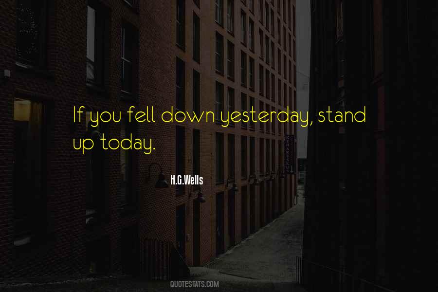 You Fell Quotes #1480182