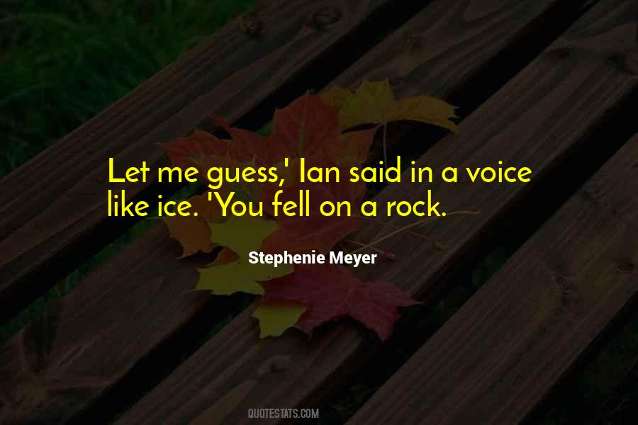 You Fell Quotes #1646730