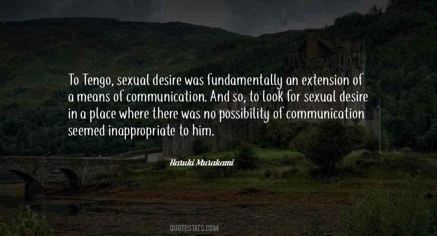 Quotes About Sexual Desire #247060