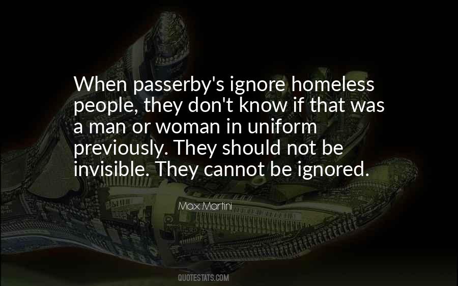 Quotes About A Homeless Man #146445