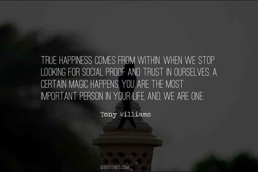 Quotes About Happiness From Within #862521