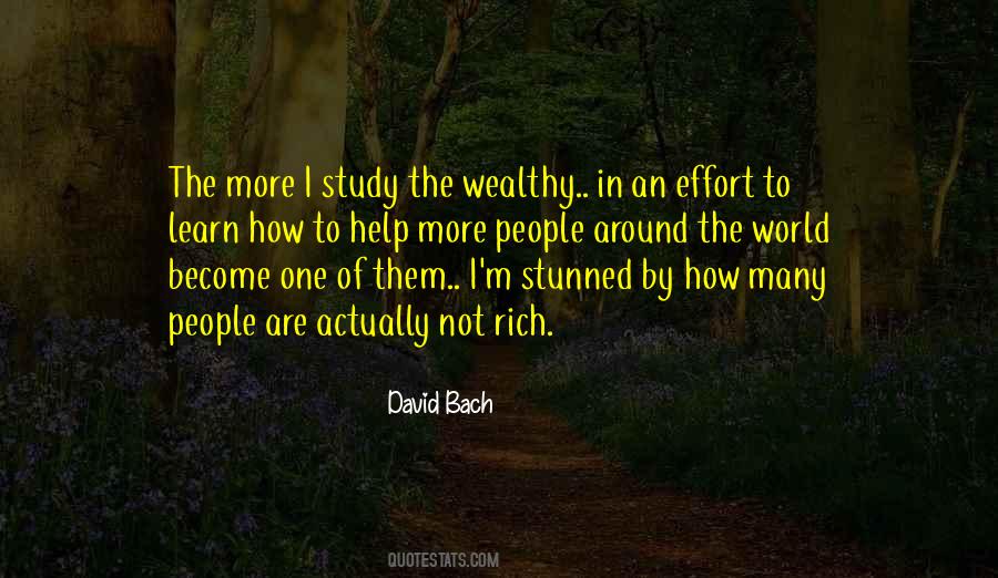 The Wealthy Quotes #1081064