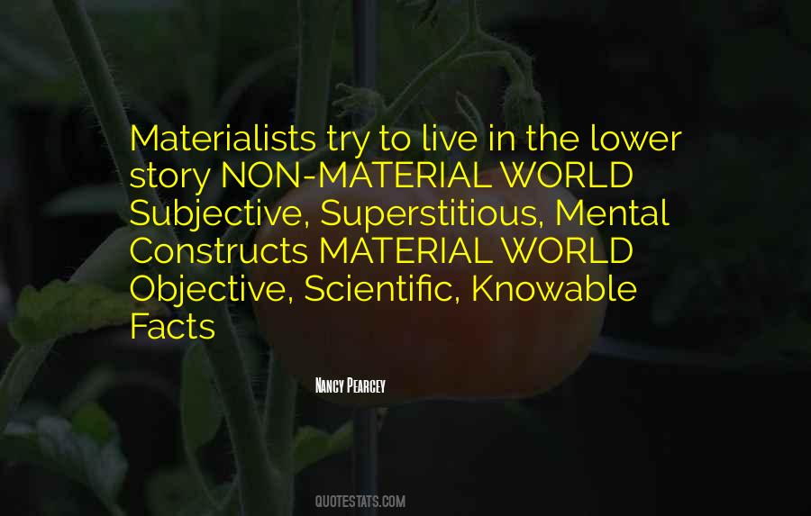 Quotes About Material World #187818