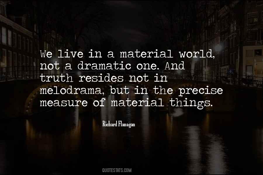 Quotes About Material World #604865