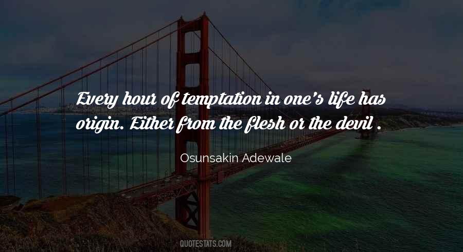 Quotes About The Devil And Temptation #1213896