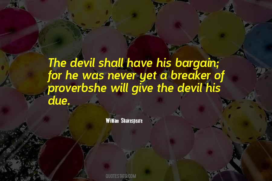 Devil S Bargain Quotes #268139