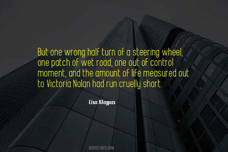 Quotes About Steering #408548