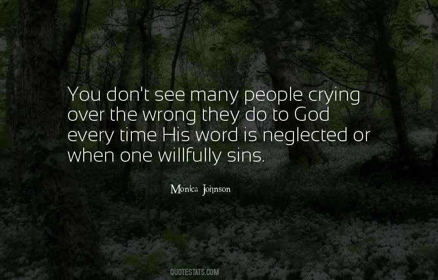 Quotes About Crying To God #106624