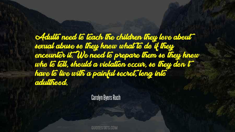 Quotes About Sexual Abuse #1083944
