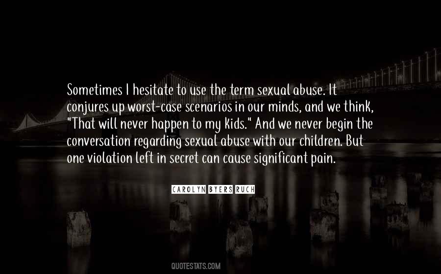 Quotes About Sexual Abuse #1131141