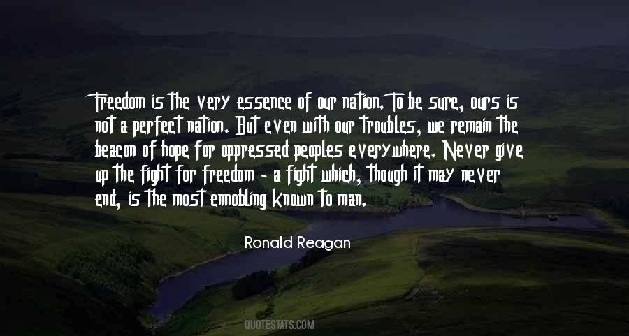 Quotes About Freedom Ronald Reagan #1006553