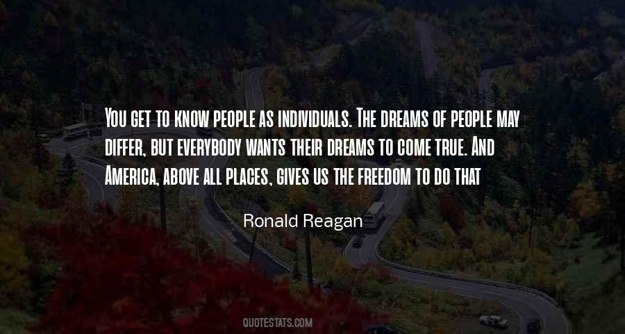 Quotes About Freedom Ronald Reagan #1097405