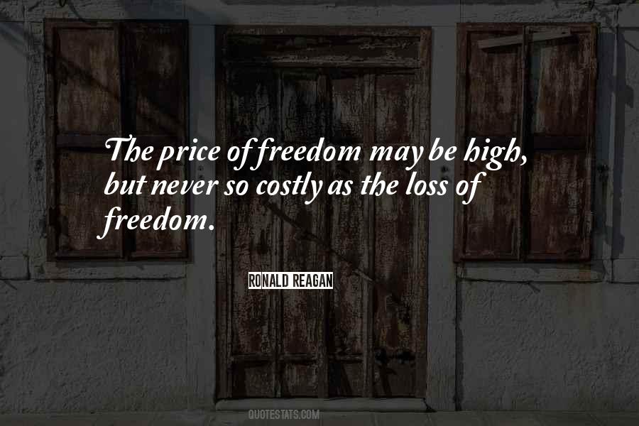 Quotes About Freedom Ronald Reagan #1427811