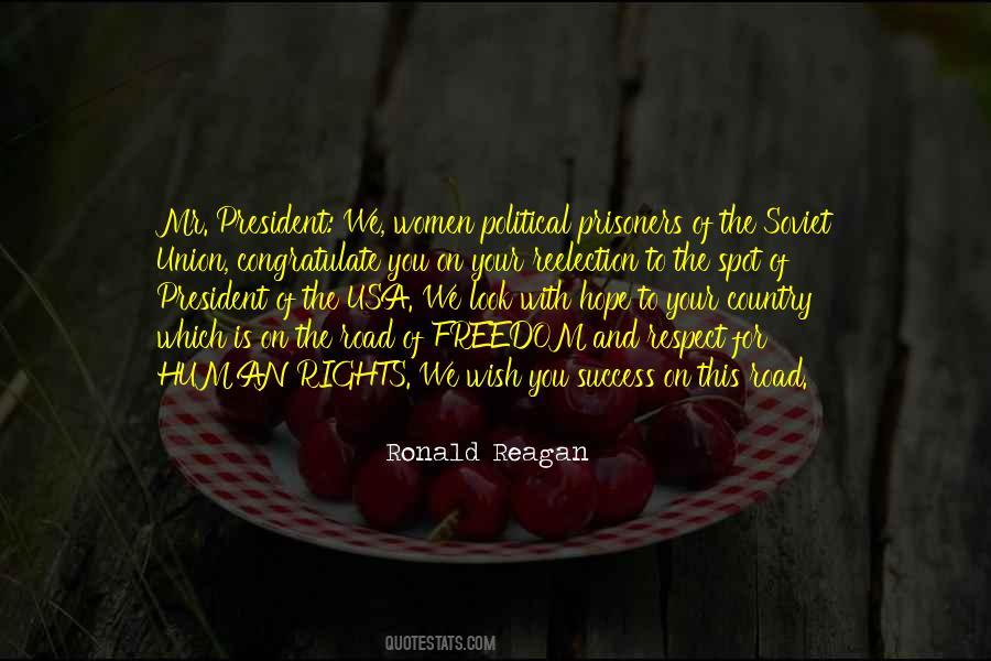 Quotes About Freedom Ronald Reagan #283250