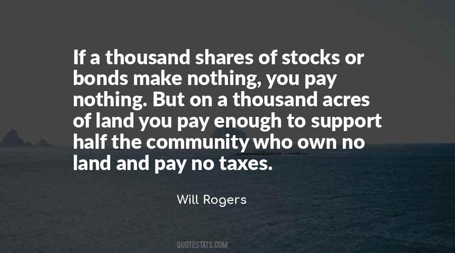 Quotes About Stocks And Shares #1660322