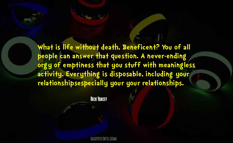 Quotes About Ending Relationships #689521