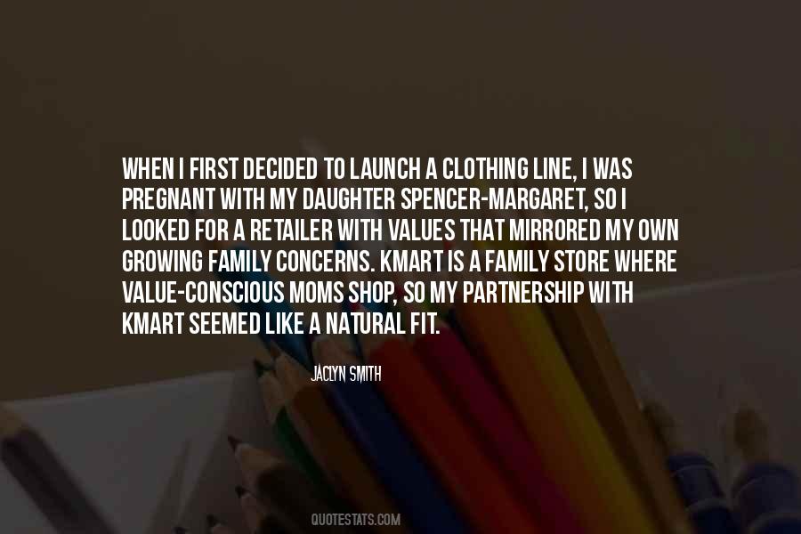 First Clothing Line Quotes #1122992