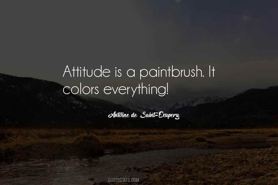 Color And Paintbrush Quotes #1019453