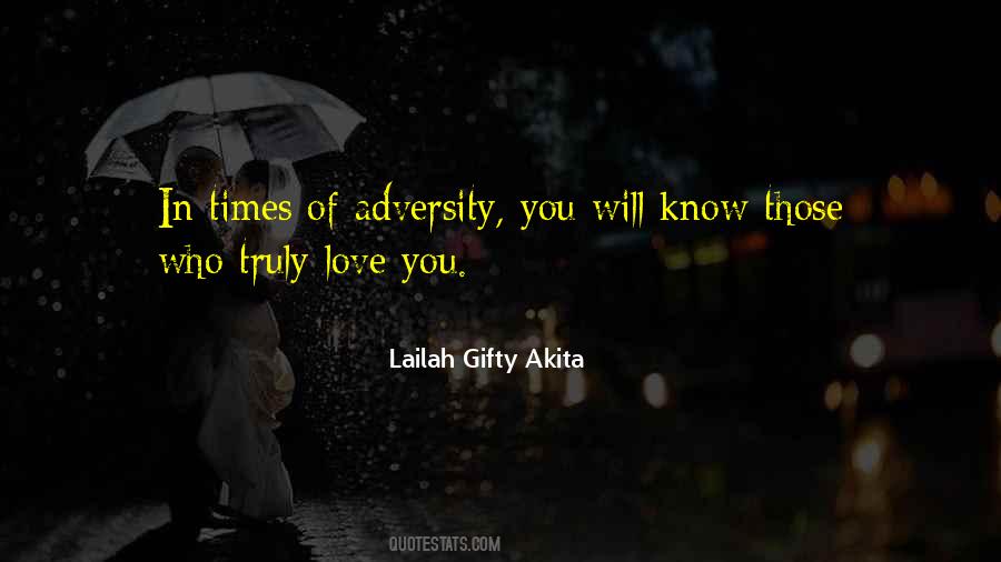 Quotes About Love Hard Times #1310054