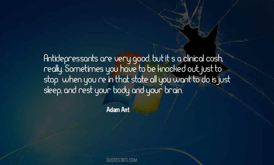 Quotes About Antidepressants #729291