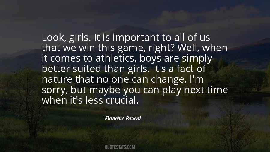 Quotes About Sexism In Sports #790734