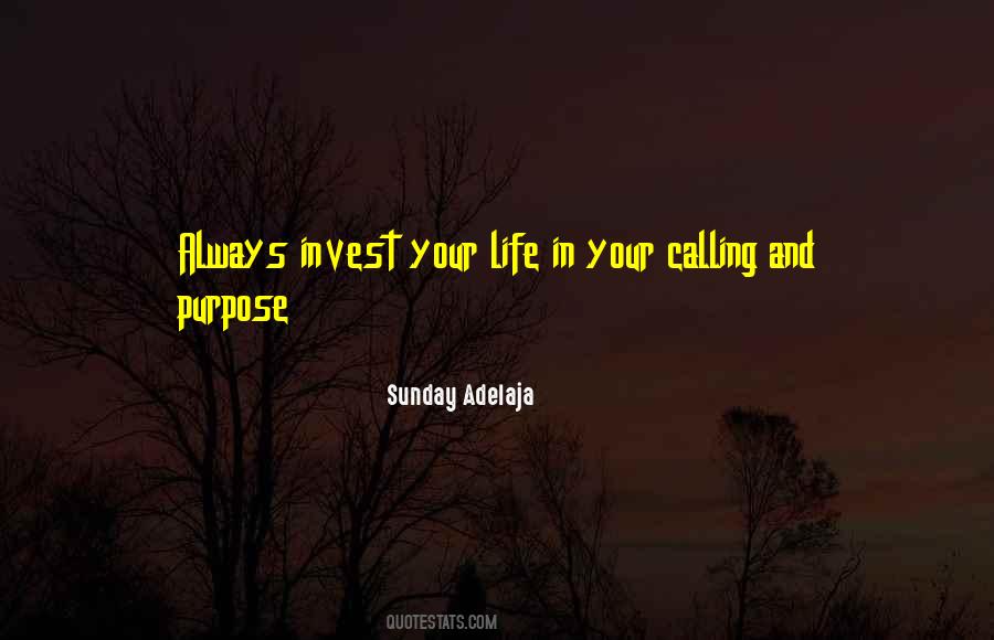 Your Purpose In Life Quotes #68244