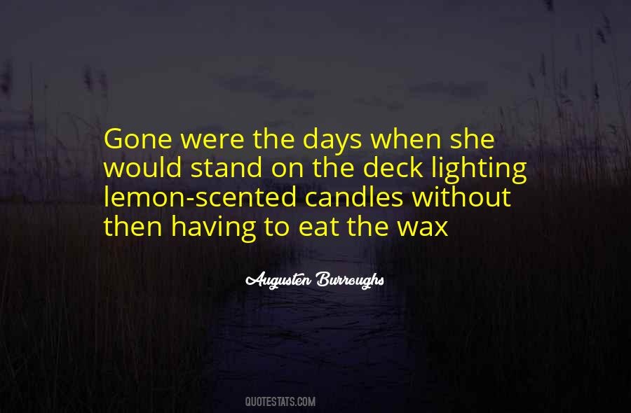 Quotes About Scented Candles #1872448