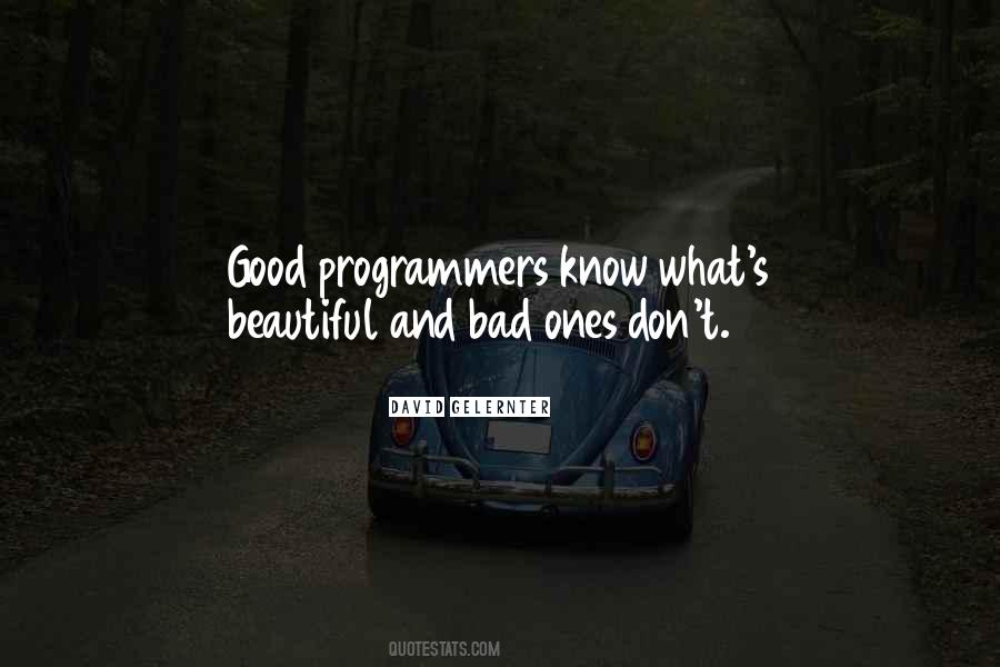 Good Programmers Quotes #1272400