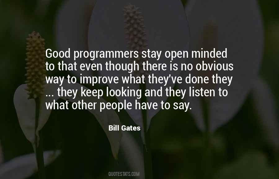 Good Programmers Quotes #658148