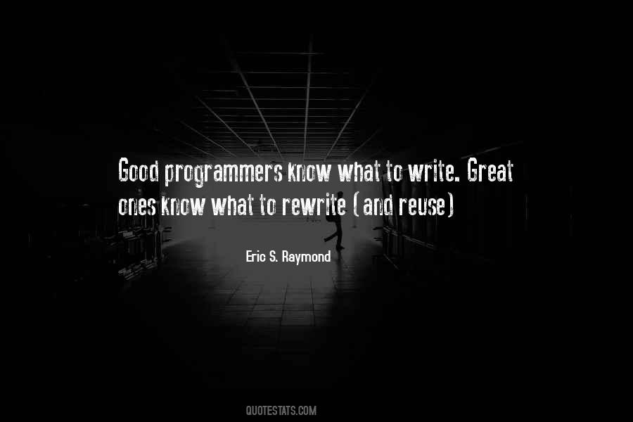 Good Programmers Quotes #67702