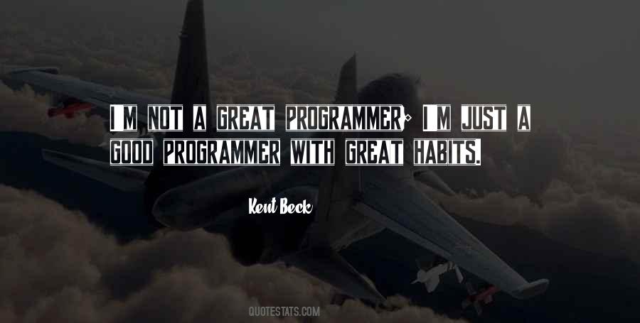 Good Programmers Quotes #718594