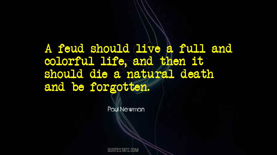 Natural Death Quotes #1332801