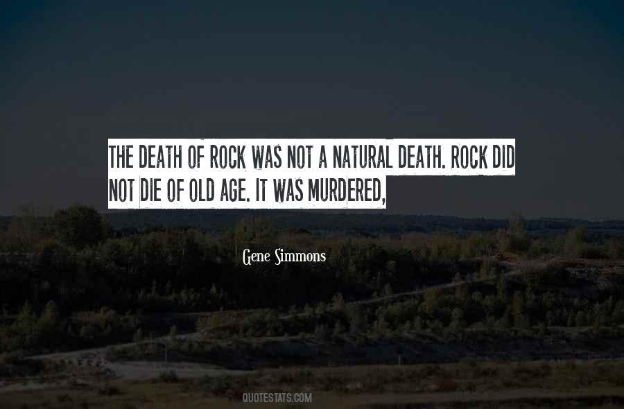 Natural Death Quotes #1599336