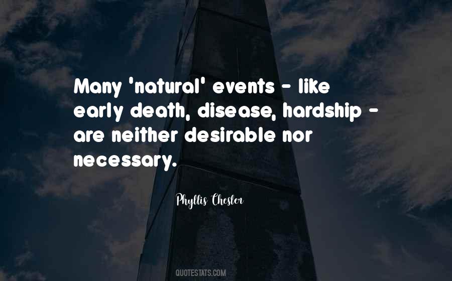 Natural Death Quotes #222316