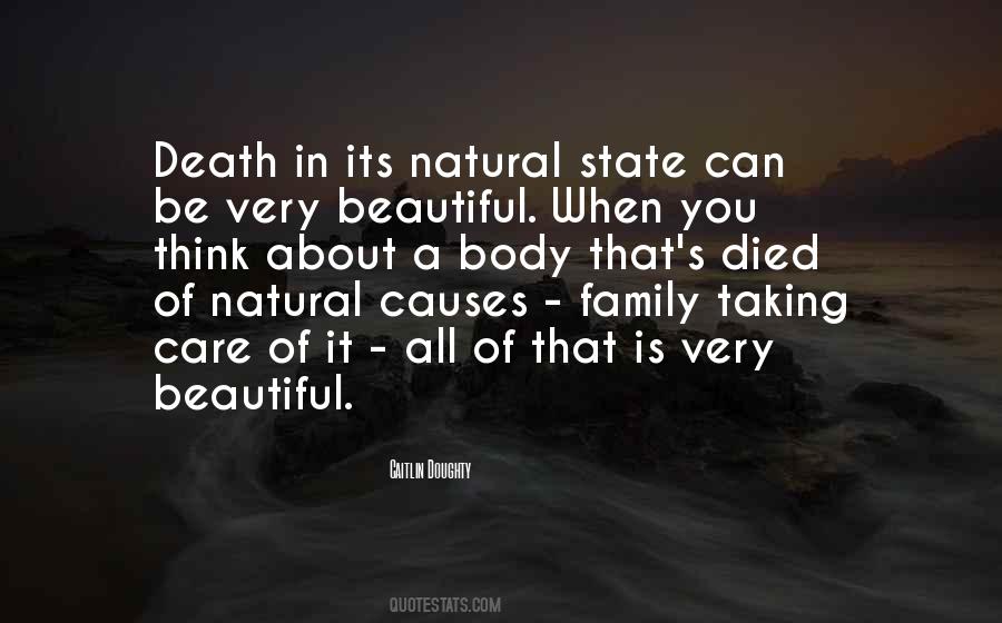 Natural Death Quotes #247252