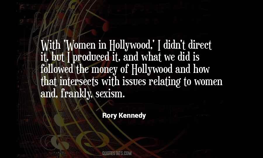 Quotes About Sexism In Hollywood #1647401