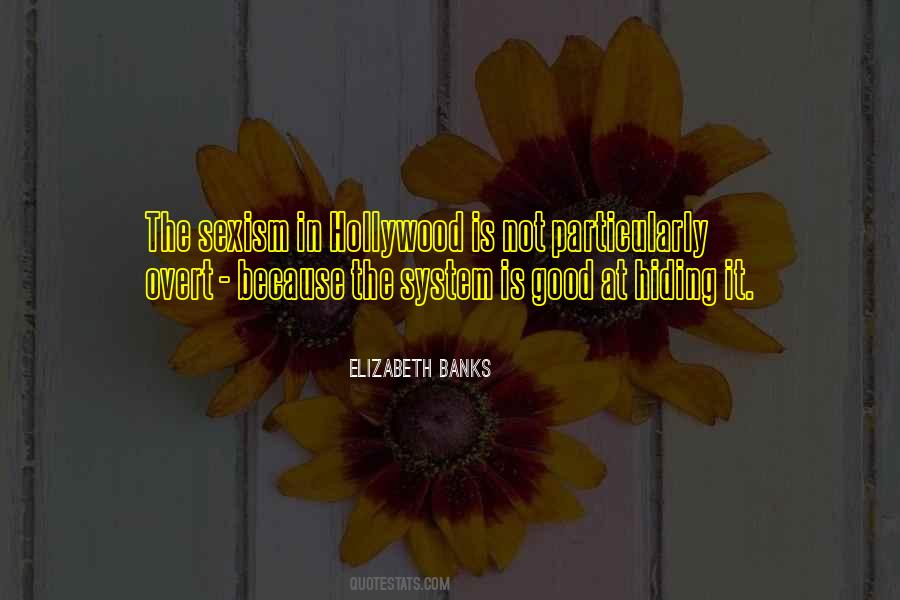 Quotes About Sexism In Hollywood #594088