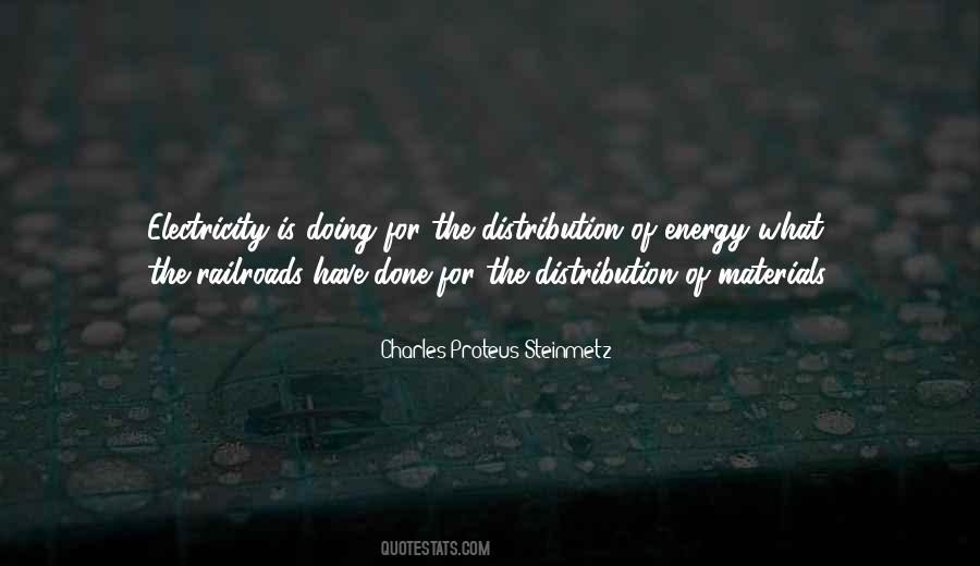 Quotes About Distribution #1162664