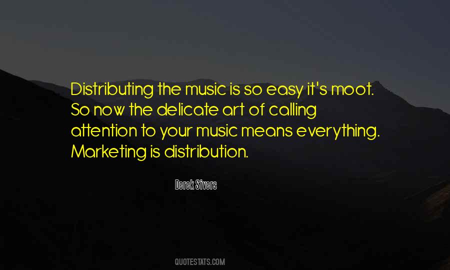 Quotes About Distribution #937125