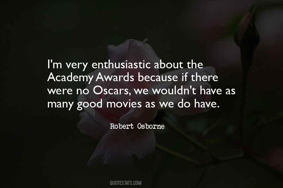 Quotes About Academy Awards #1198592