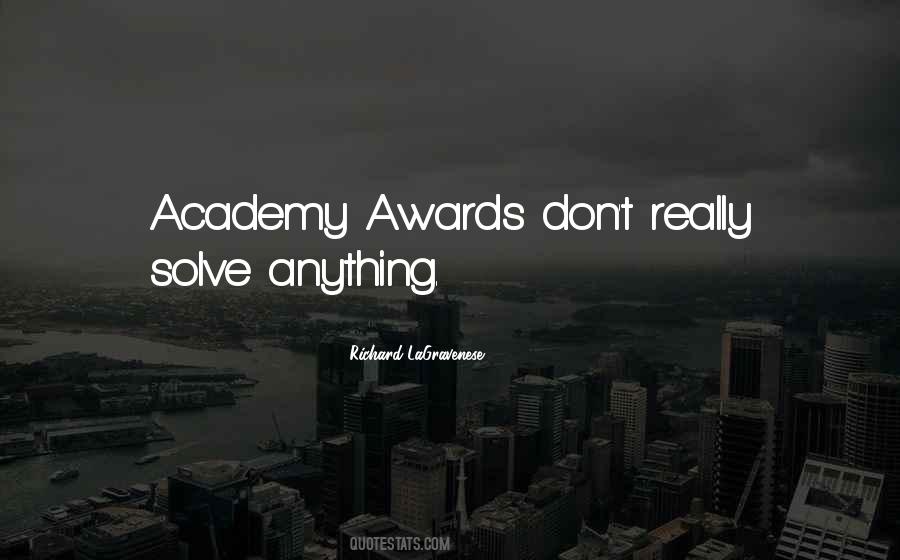 Quotes About Academy Awards #1233836