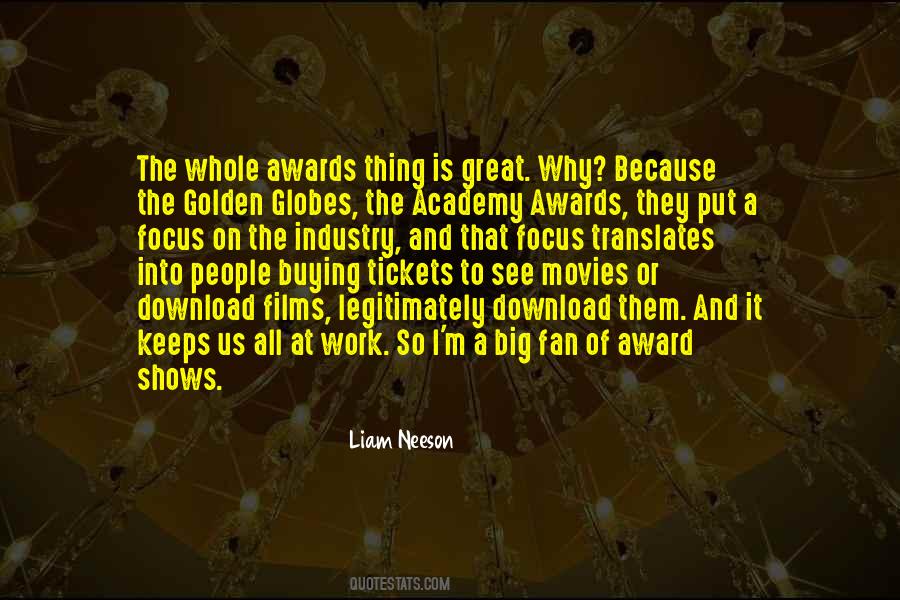 Quotes About Academy Awards #1412325