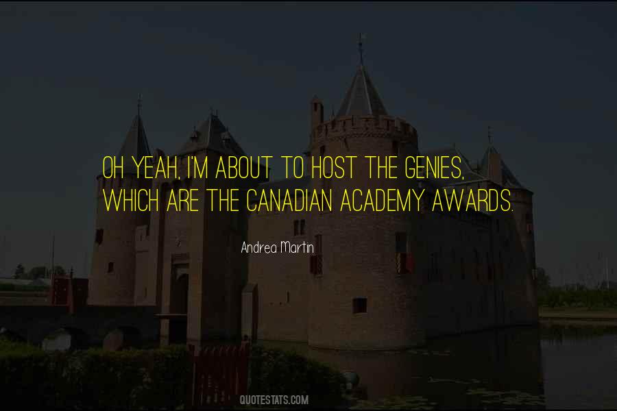 Quotes About Academy Awards #1769349