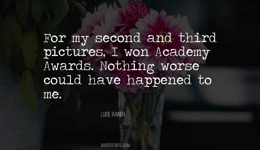 Quotes About Academy Awards #1804820