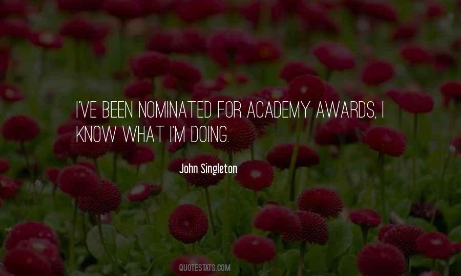Quotes About Academy Awards #380554