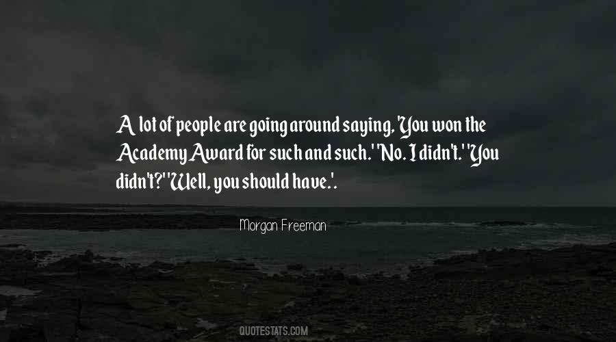 Quotes About Academy Awards #622574