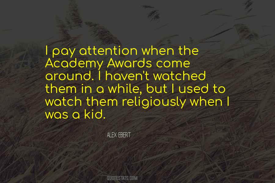 Quotes About Academy Awards #658077