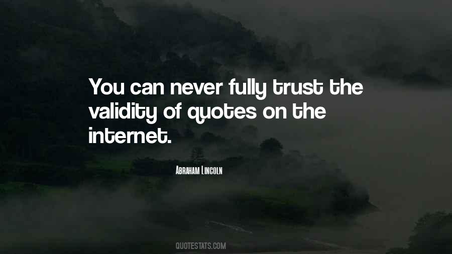 Humor Trust Quotes #1252770
