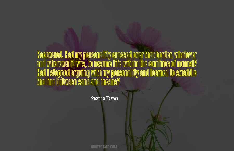 Quotes About Sane And Insane #1006012