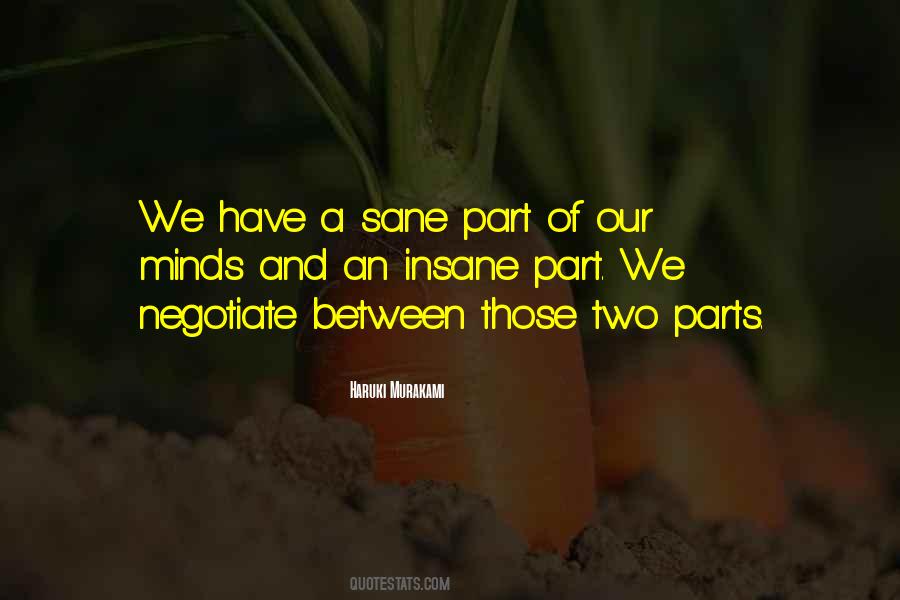 Quotes About Sane And Insane #1395212